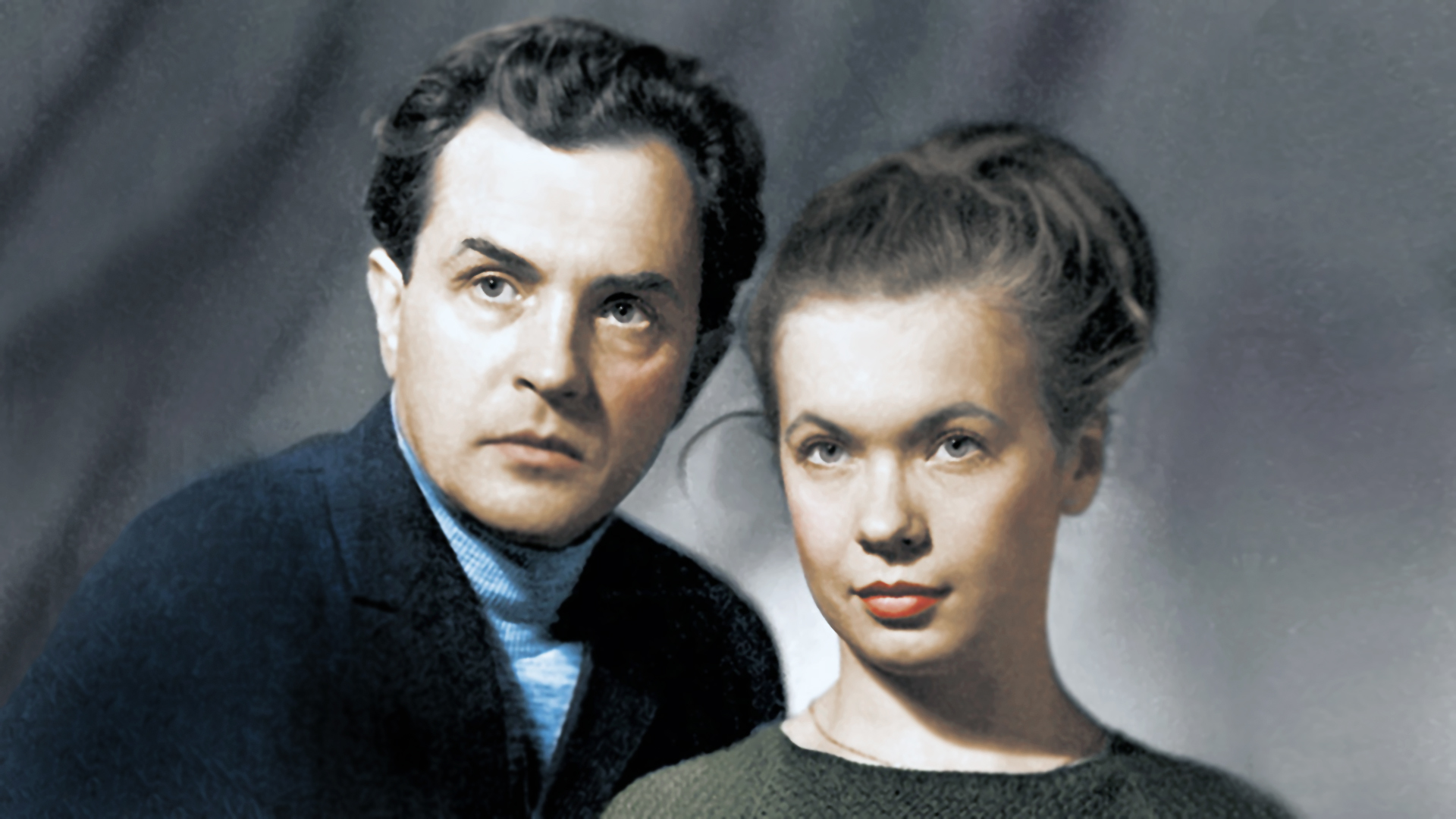 Александр и Ольга Зиновьевы. 1969 год