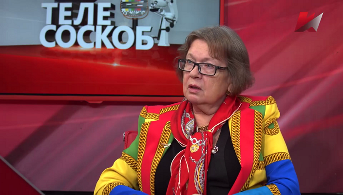 Ольга Зиновьева на телеканале «Красная линия»